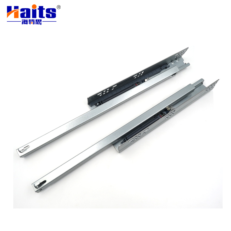 HT01.019 MB2 2 Fold Drawer Slide Stainless Steel Drawer Slide Rail